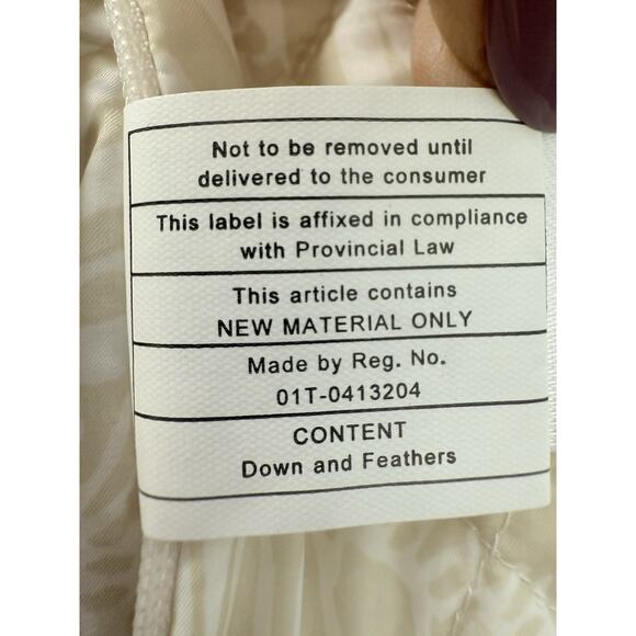 Lilly Pulitzer Reversible Down Jacket XS Cream Gold Zip Puffer Quilted Jacket - Picture 16 of 16